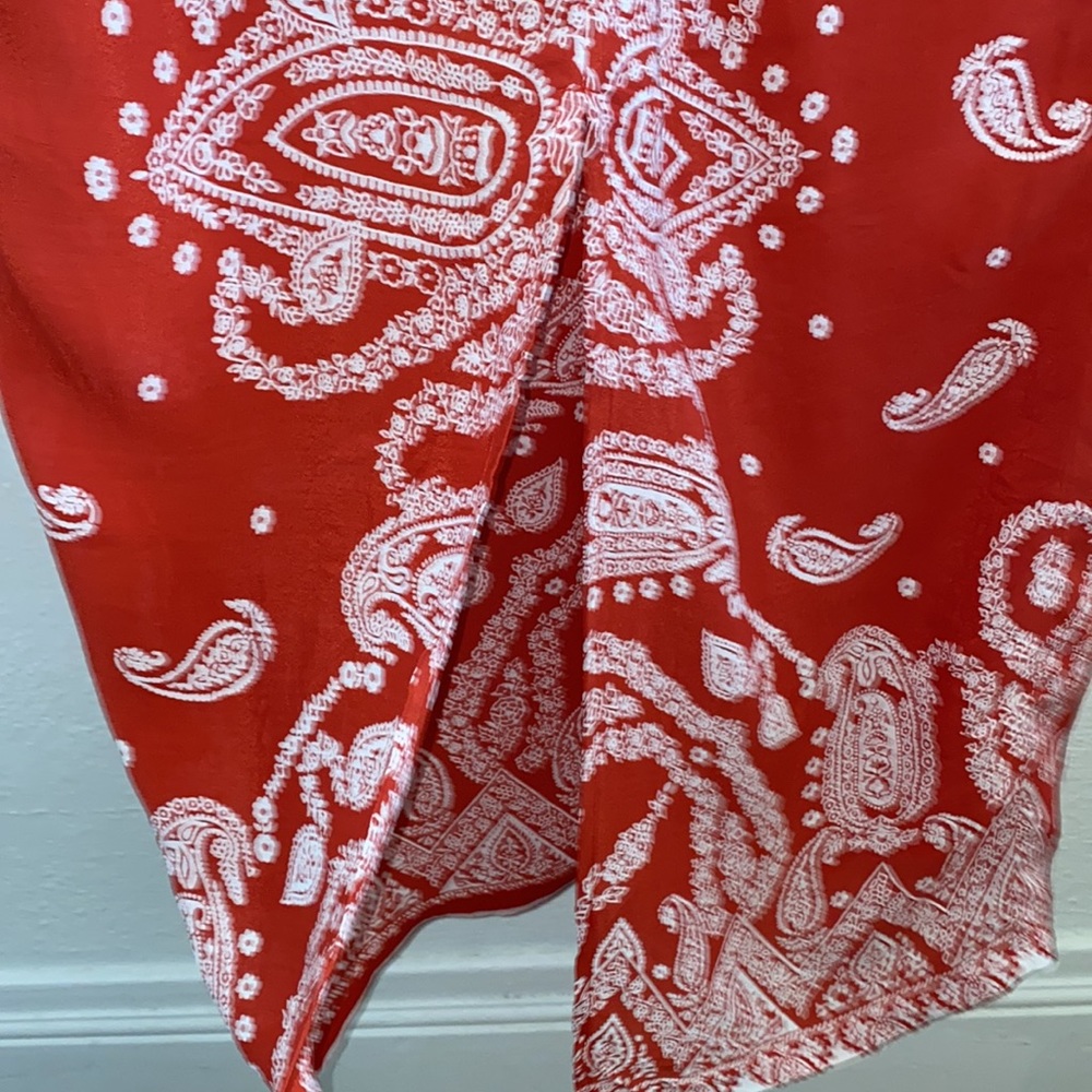 Lovely Boho Urban Outfitters Maxi Skirt. Paisley Bandana Print. - Picture 8 of 10